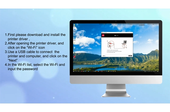 04 Deli Εκτυπωτής P2500 WiFi Model - Κινητό - Mopria