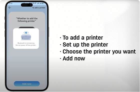 05 ©Deli Εκτύπωση APP-Bluetooth δικτύωσης