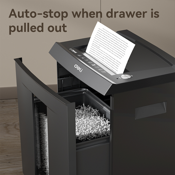 et097 p6 large office bussiness high security shredder forsale