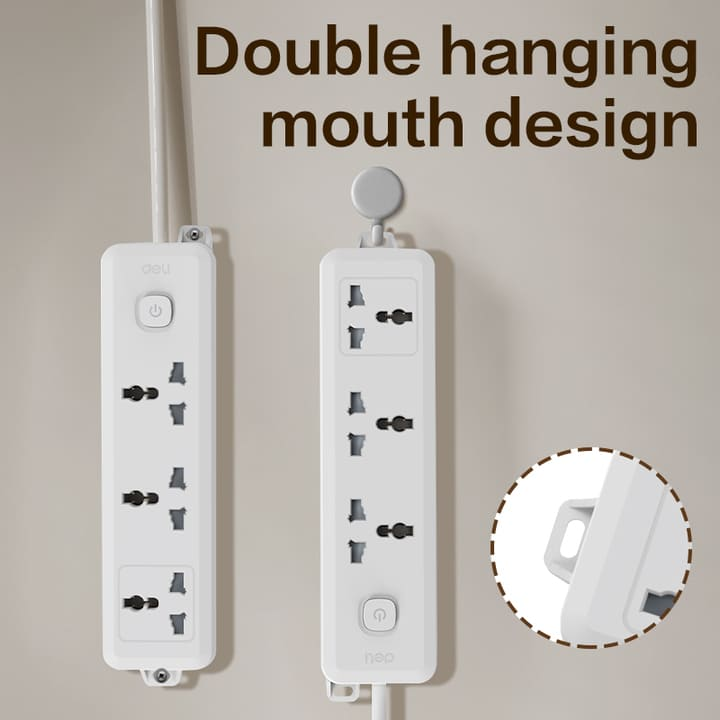 et701h 3 holes 3m universal conventional power strip supplier