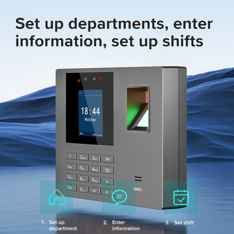 es161 fingerprint face attendence machine china