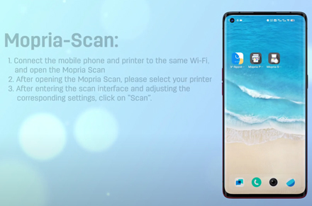 Deli Εκτυπωτής M2000 WiFi μοντέλο-Mobile-Mopria