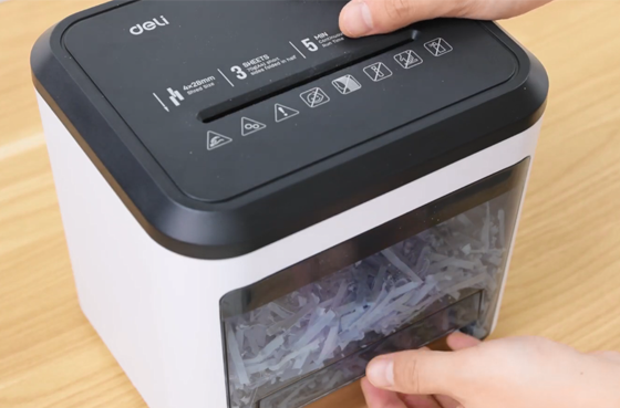 01 Deli ET002 καταστροφής χαρτιού