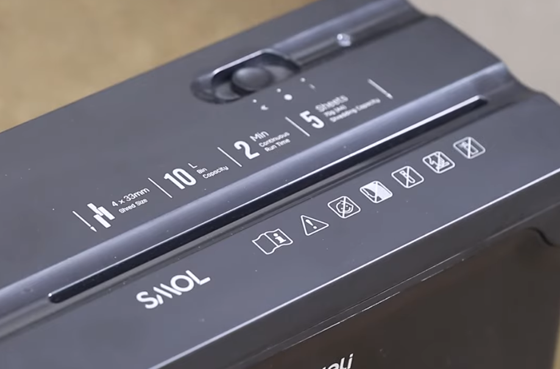 01 Deli ET014 καταστροφέας χαρτιού