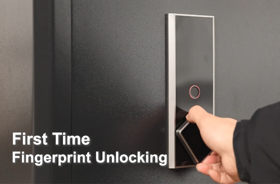 01 Deli ET596 σειρά Premium αποτύπωμα και ψηφιακό χρηματοκιβώτιο