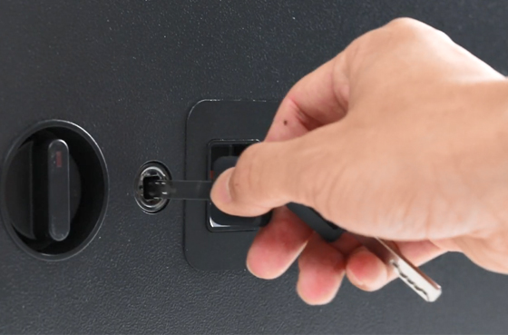 01 LOCKSWORTH VS4527 Mini αποτυπώματα ασφαλείας