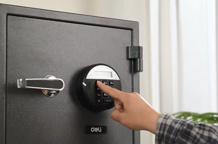 Deli ET580 σειρά ηλεκτρονικό κωδικό πρόσβασης πυρκαγιά